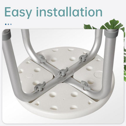 Non Slip Bath Chair Elderly Bathroom Stool Toilet Seat Secure Shower Bench