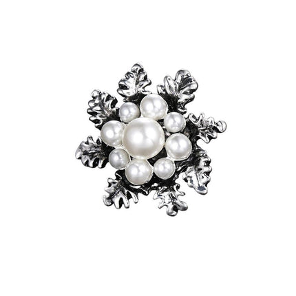 Imitation Pearl Brooch Elegant Jewelry Fashion Accessory Women Ladies Gift
