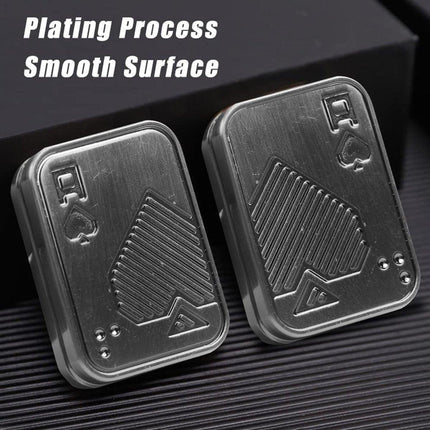 Poker Style Magnetic Push Slider Metal Fidget Sensory Toys Stress Relief