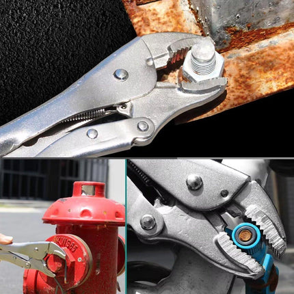 Multi-functional C-type Pliers Strong Manual Grip Round Mouth Clamping Tool