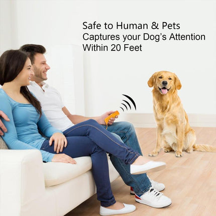 Ultrasonic Dog Barking Control Anti Bark Device Stop Repeller Train Tool Trainer - Aimall