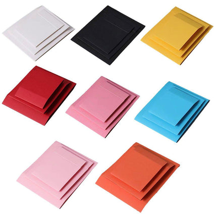 50pcs Coloured Cardboard Covers for Storage Boxes Jewelry Packaging Organizer
