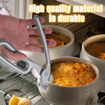 Anti Scald Pizza Tray Clamp Oven Tongs Baking Tray Clamp Hand Pickup Tool