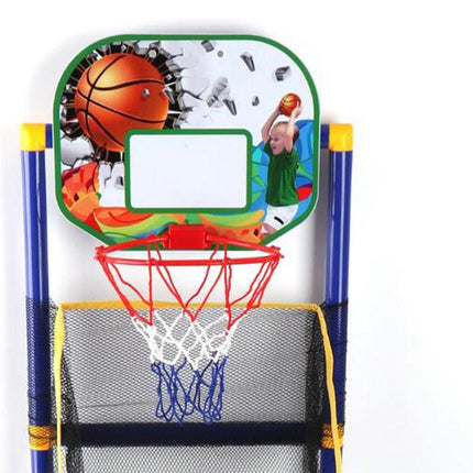 Portable Indoor Basketball Hoop Removable Shooting Game Set for Home Play