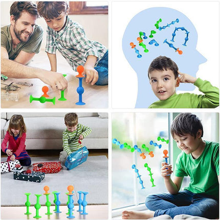 12pcs Sucker Darts Throwing Game Sticky Pop Table Toy Party Drinking Toys - Aimall