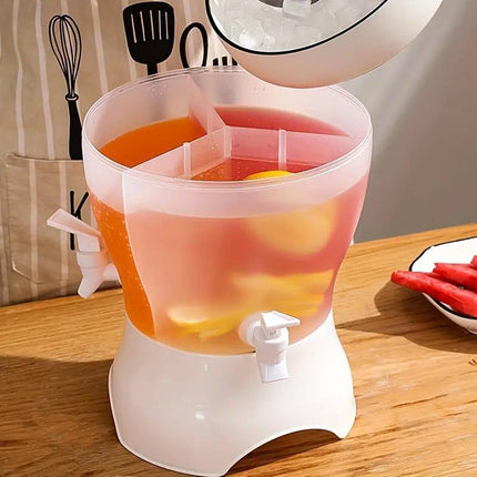 Jug With Tap Cold Water Container Lemonad Drink Dispenser for Refrigerator
