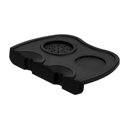 Double Slot Coffee Tamper Silicone Mat Tamping Holder Pad Corner Dropped Tools - Aimall