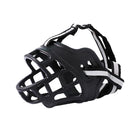 6 Sizes Adjustable Pet Dog No Bite Silicone Basket Muzzle Cage Mouth Mesh Cover - Aimall