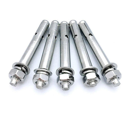 M8 Stainless Steel Expansion Anchor Bolts Heavy Duty Hex Head Screws