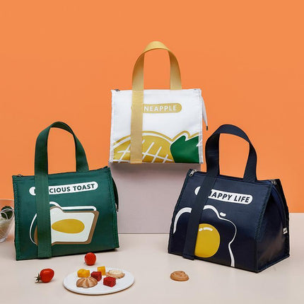 Portable Insulated Thermal Cooler Lunch Box Carry Tote Picnic Case Storage Bag - Aimall