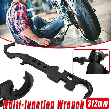 Outdoor Multi Tool Combination Wrencht 312mm Adjustable Repair Hand Tools