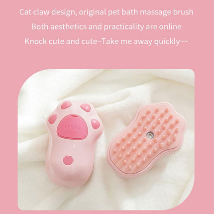 Pet Spray Massage Comb for Cats Dogs Cleaning Grooming Shedding Detangling Brush