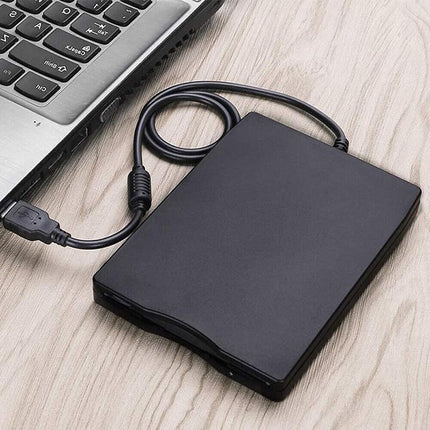 External USB 3.5" Floppy Drive for Windows & Mac - Retro Data Access - Aimall