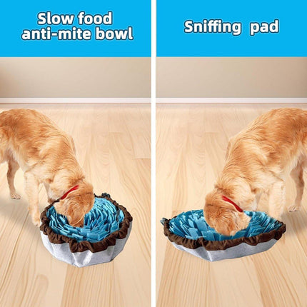 Pet Sniffing Mat Dog Training Slow Feeder Puzzle Toys Interactive Snuffle Mat