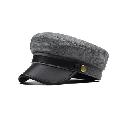Womens Beret Cap Duckbill Newsboy Hat Casual Octagonal Hat Fashion Vintage