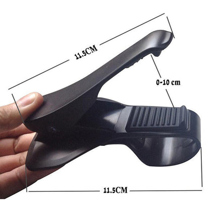 Cell Phone Holder Stand Universal HUD GPS On Car Non-slip Clip Dashboard Mount - Aimall