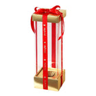 10PCs Strawberry Tower Transparent Box Spring Festival Dessert Baking Pack - Aimall