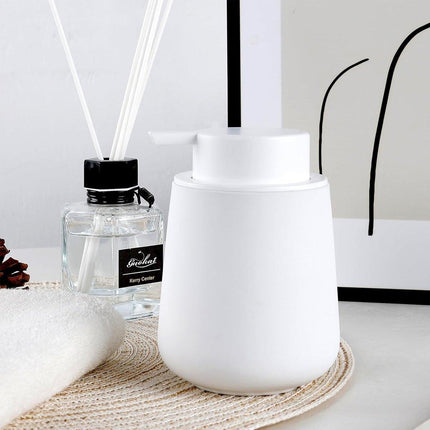 400ML Ceramic Stoneware Soap Dispenser Modern Design Lotion Pump Manual Bathroom