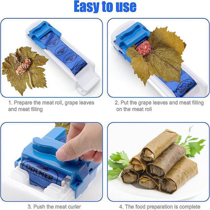 Magic Roller Meat Sushi Vegetable Leaf Rolling Stuffed Cabbage Grape - Aimall