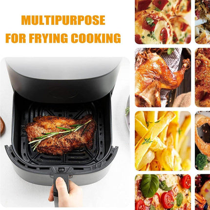 Air Fryer Accessories Set Steamer Sheet Grease Trap Grill Pan for Cooking