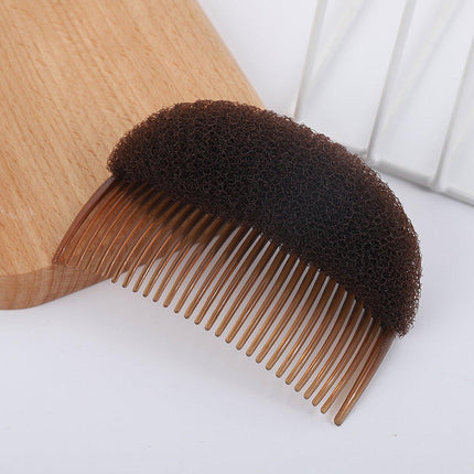 6PCS Combs Fluffy Hair Pad Heighten Hairpin Sponge Clips Forehead Heighten Women