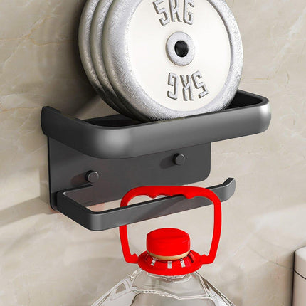 Wall Mounted Bathroom Paper Towel Holder Roll Hand Towel Rack for Easy Access