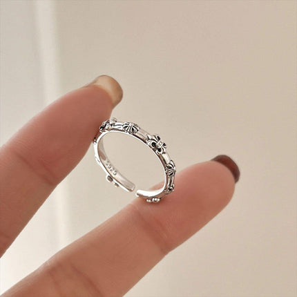 Vintage Adjustable Open Ring Retro Fashion Jewelry Women Girls Classic