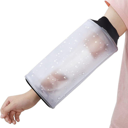 Reusable Waterproof Elbow Sleeve for Shower Bath – Keep Bandages Dry