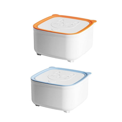 Large Cat Litter Box with Flip Lid Covered Cat Litter Bin for Easy Cleaning