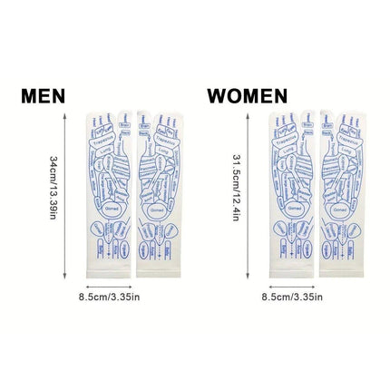 Chinese Acupressure Socks Traditional Massage Therapy Socks Meridian Therapy