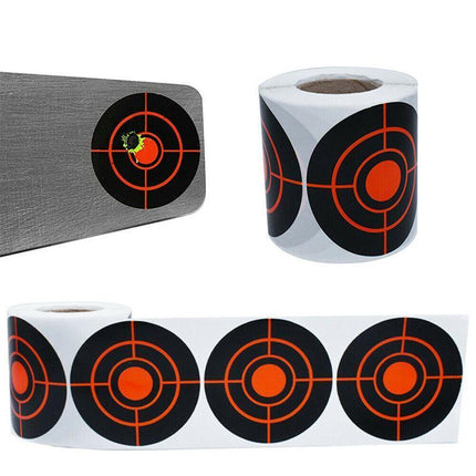 250X Roll Shooting Target Self Adhesive Targets Splatter Reactive Target Sticker - Aimall