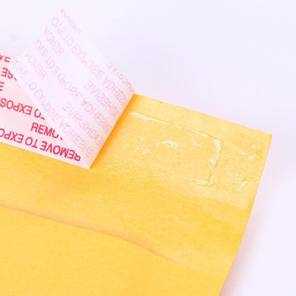 25PCS Poly Bubble Mailer Yellow Colour Multi-Size Plastic Padded Bag - Aimall