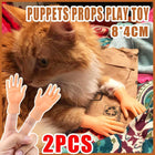 Mini Finger Hands Tiny Puppets Props Play Toy Kids Cat Pet Party Game Story Time - Aimall