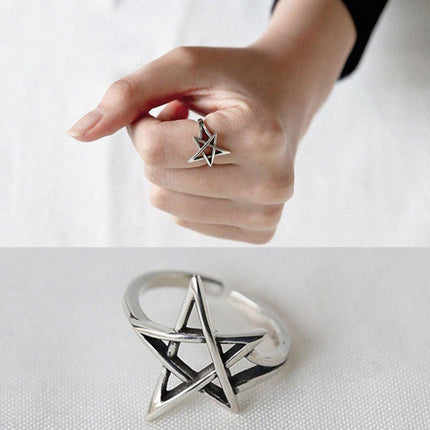 Adjustable Punk Retro Ring Fashion Jewelry Index Finger Statement Gift
