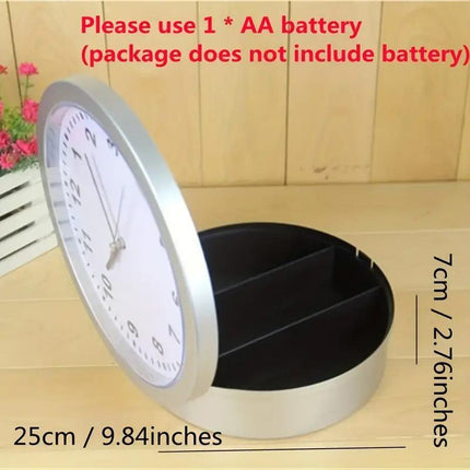 Jewellery Clock Safe Storage Organiser Fuse Box Holder for Home Accessories