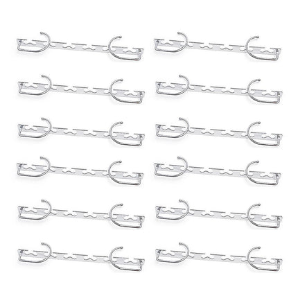 Clothes Hanger Space Saving Hook Folding Wardrobe Multipurpose Rack Coat Pants