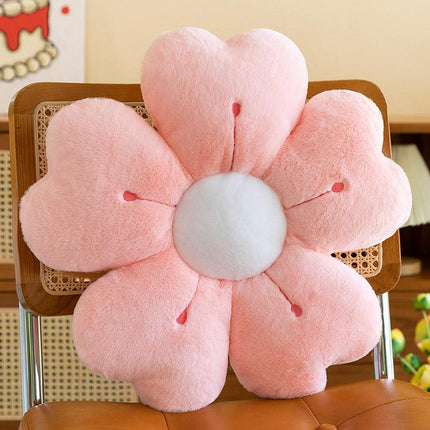 Flower Cushion Pillow Soft Butt Pad Comfortable Seat Cushion for Home and Office