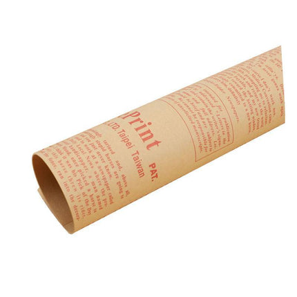 45X Gift Packaging Packing Material Kraft Tissue English Newspaper Bouquet Paper - Aimall