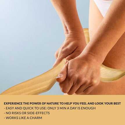 Beechwood Massager Meridian Scraping Board for Body Muscle Relaxation Tool