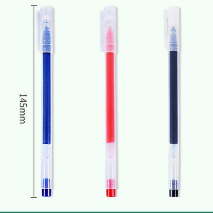12x Rollerball Gel Pen Fine Point 0.5 mm High Ink Capacity School Office Pen - Aimall