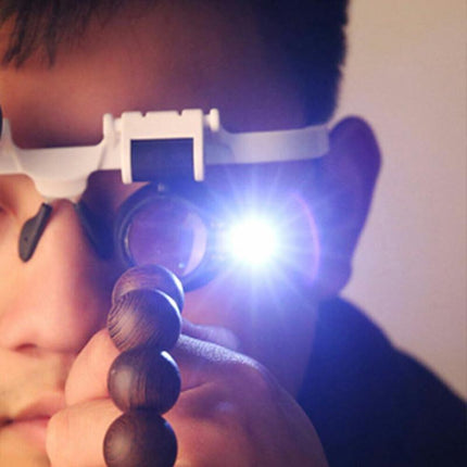 Three Types High Magnification Headgear Magnifier Magnifying Loupe Glasses Tool
