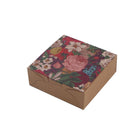 25PCS Kraft Paper Moon Cake Cookie Packaging Box Square Blister Hand Packaging