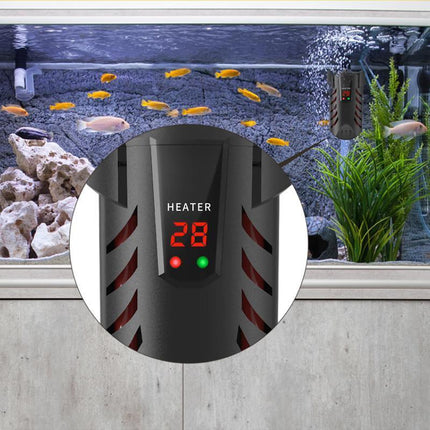 Aqua Fish Tank Thermosafe LED Digital Submersible Aquarium Water Heater 50W-200W - Aimall