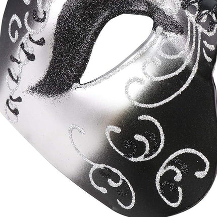 One Eye Half Face Mask Prom Party Nightclub Costume Mask Halloween Fancy Dress