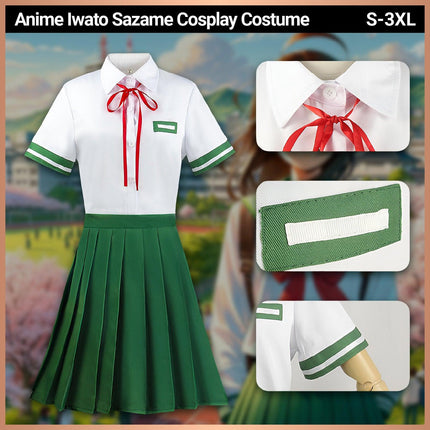 Lingya School Uniform Cosplay Costume Set for Anime Fans AU - Aimall