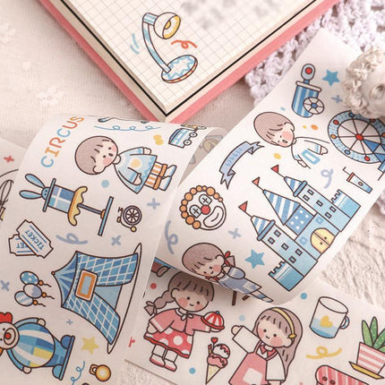 Life Every Day Series Creative Small Fresh Handbook Diary Diy Decoration Stickers - Aimall