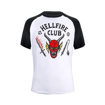 Stranger Things Hellfire Club Short Shirt Sleeve Baseball Unisex T-Shirt S~XXL AU - Aimall