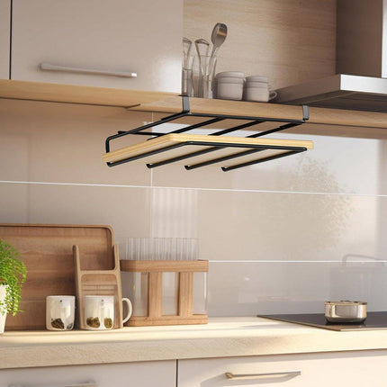 Double Stainless Steel Kitchen Organizer Shelf Rack Cabinet Storage Space Saver