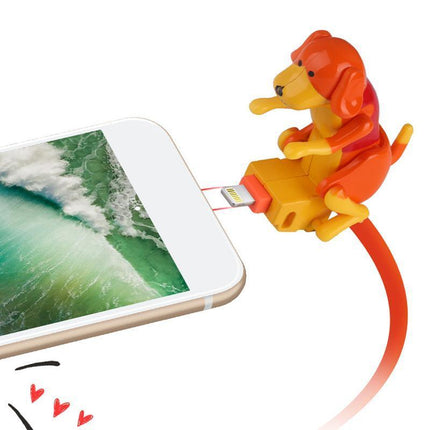 Cute Funny Humping Dog Fast Charger Cable For Micro-USB Charging - Aimall