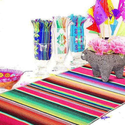 Woven Blanket Tassel Party Tablecloth Home Decoration Table Flags Cover Cloth